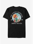 Disney Little Mermaid Mermaid Beach T-Shirt, BLACK, hi-res
