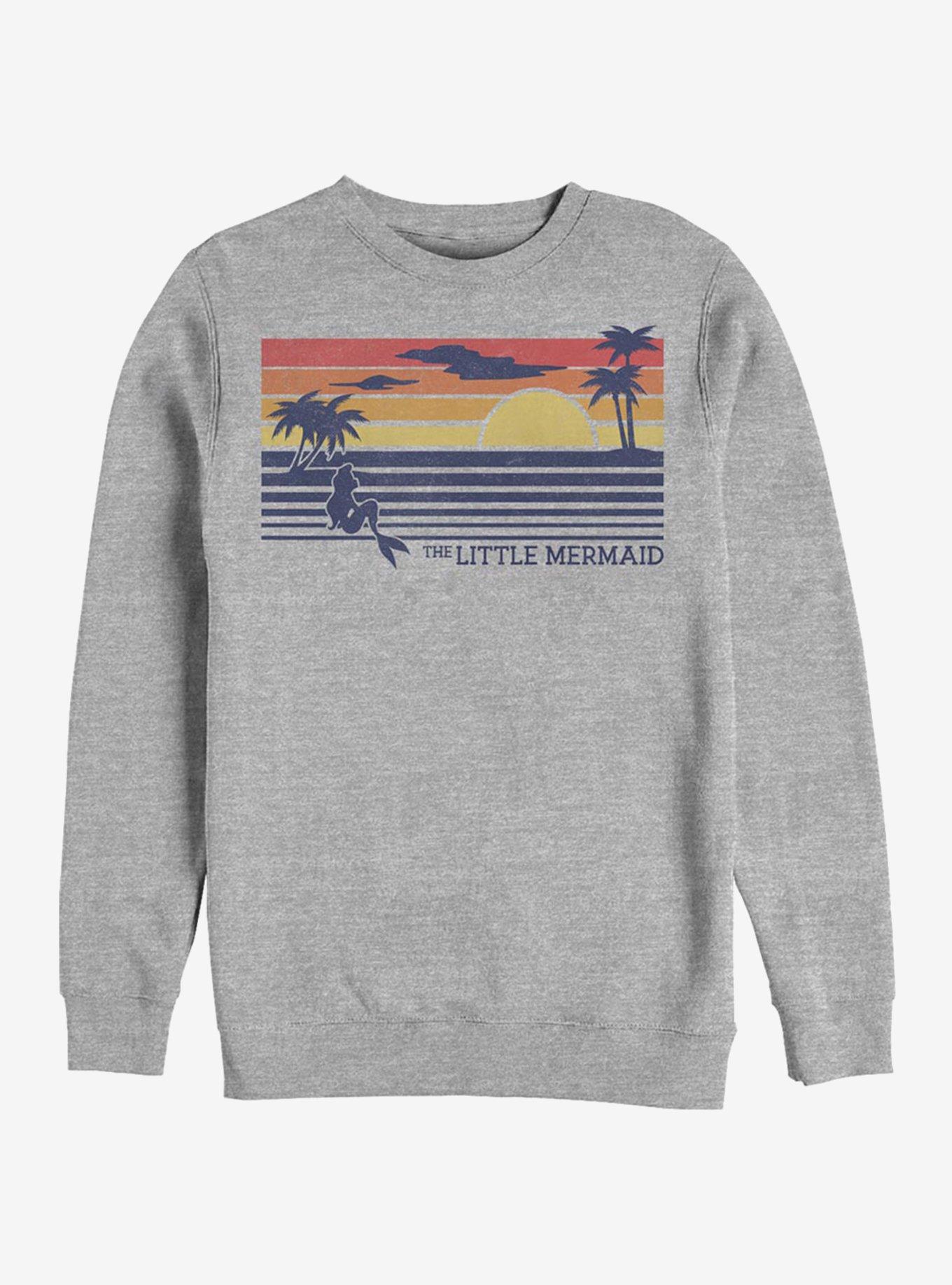 Disney Little Mermaid Graphic Mermaid Sweatshirt, , hi-res