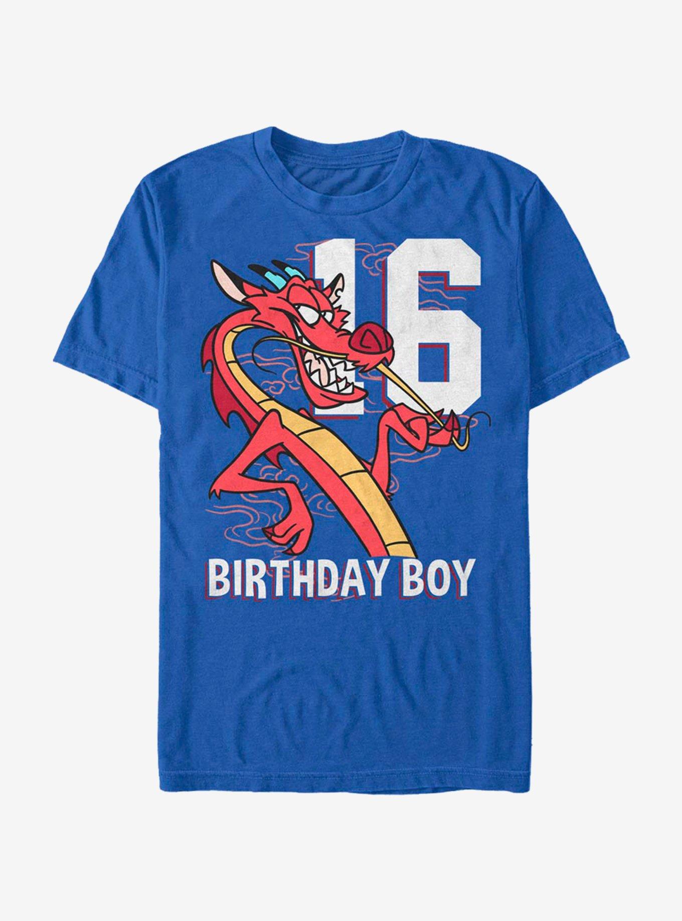 Disney Mulan Mushu Sixteen T-Shirt, ROYAL, hi-res