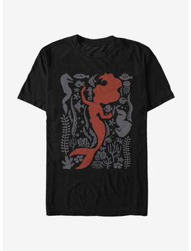 Disney Little Mermaid Tapestry T-Shirt, , hi-res