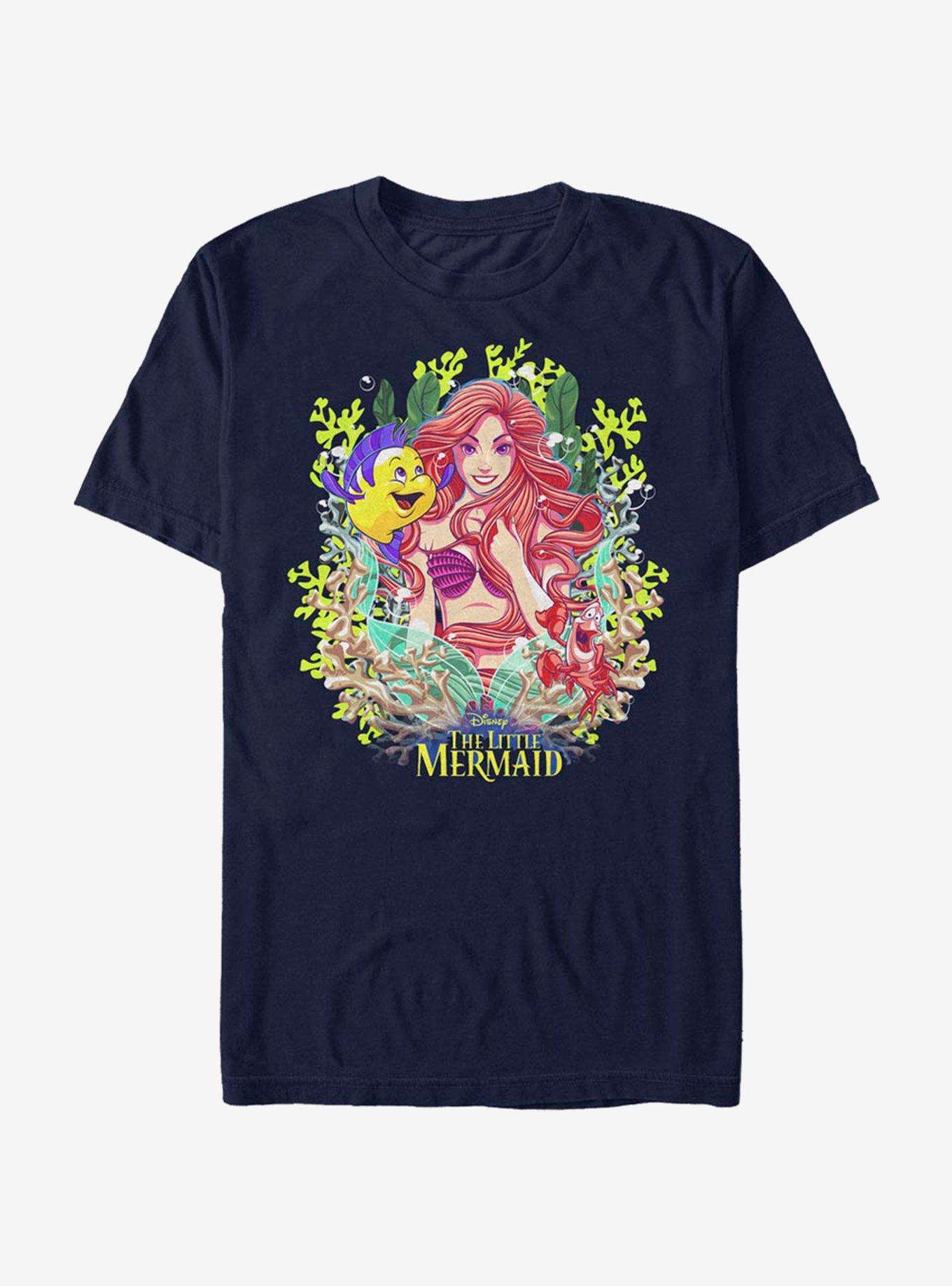 Disney Little Mermaid The Little Mermaid T-Shirt, NAVY, hi-res