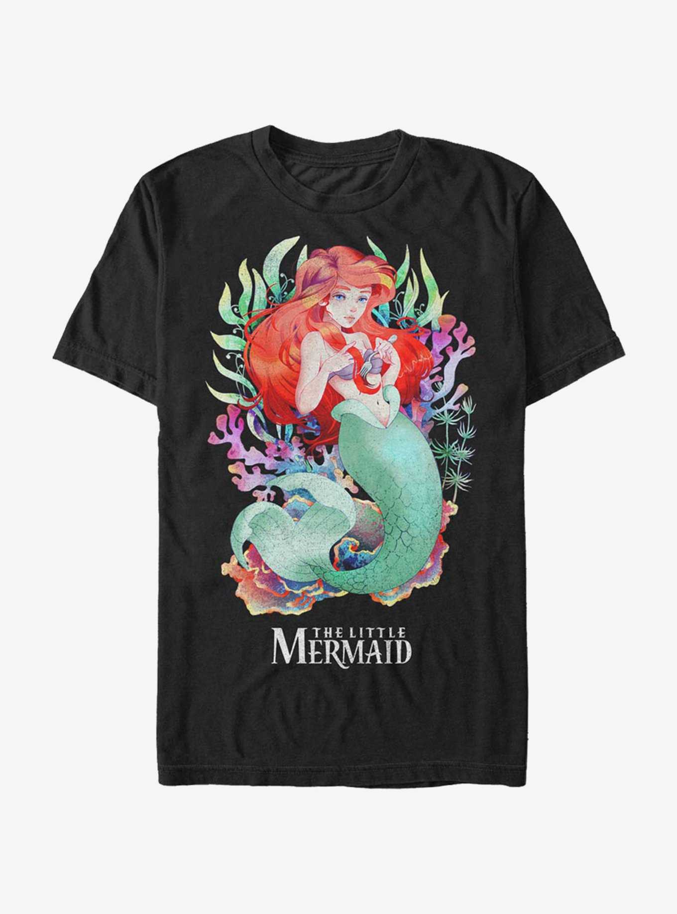 Disney Little Mermaid Anime T-Shirt, , hi-res