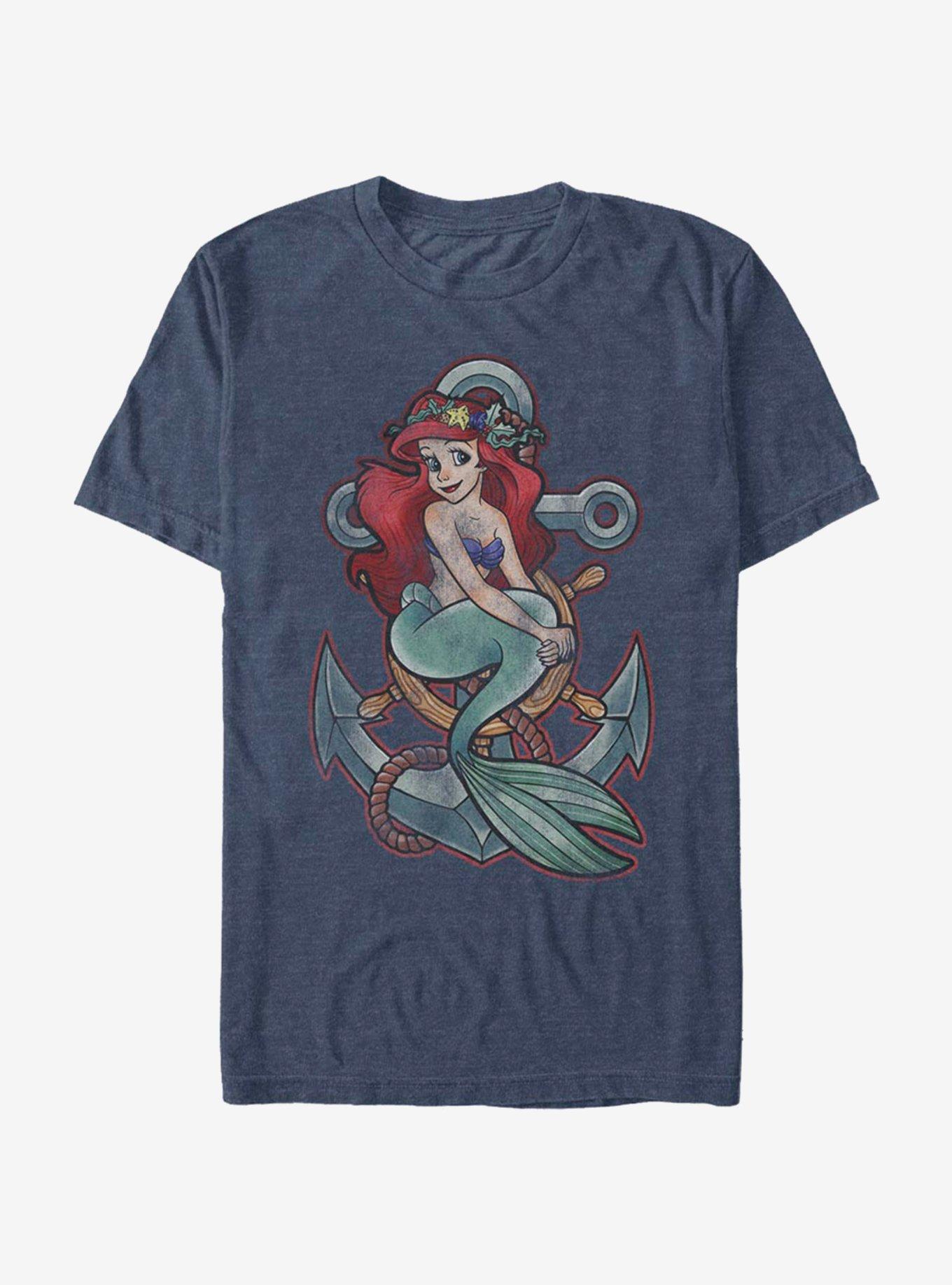 Disney The Little Mermaid Anchor T-Shirt