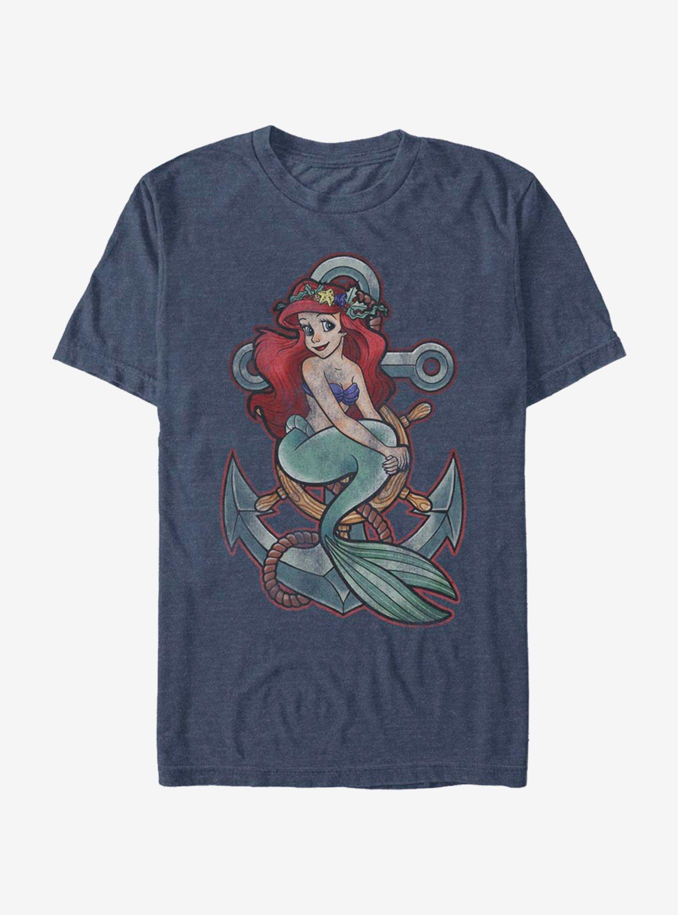 Disney The Little Mermaid Anchor T-Shirt, , hi-res