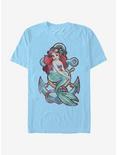 Disney The Little Mermaid Anchor Mermaid T-Shirt, LT BLUE, hi-res
