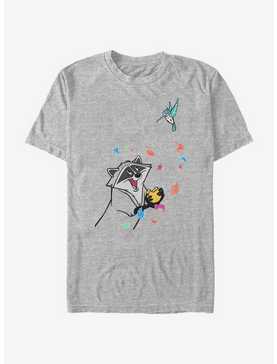 Disney Pocahontas Meeko And Flit T-Shirt, , hi-res