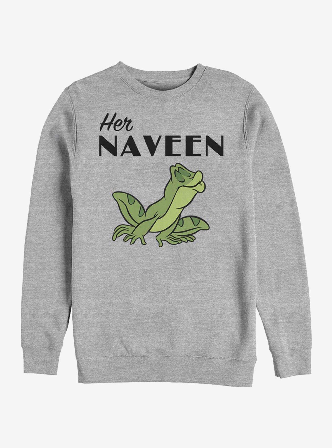 Disney The Princess and The Frog Frog Prince Sweatshirt, ATH HTR, hi-res