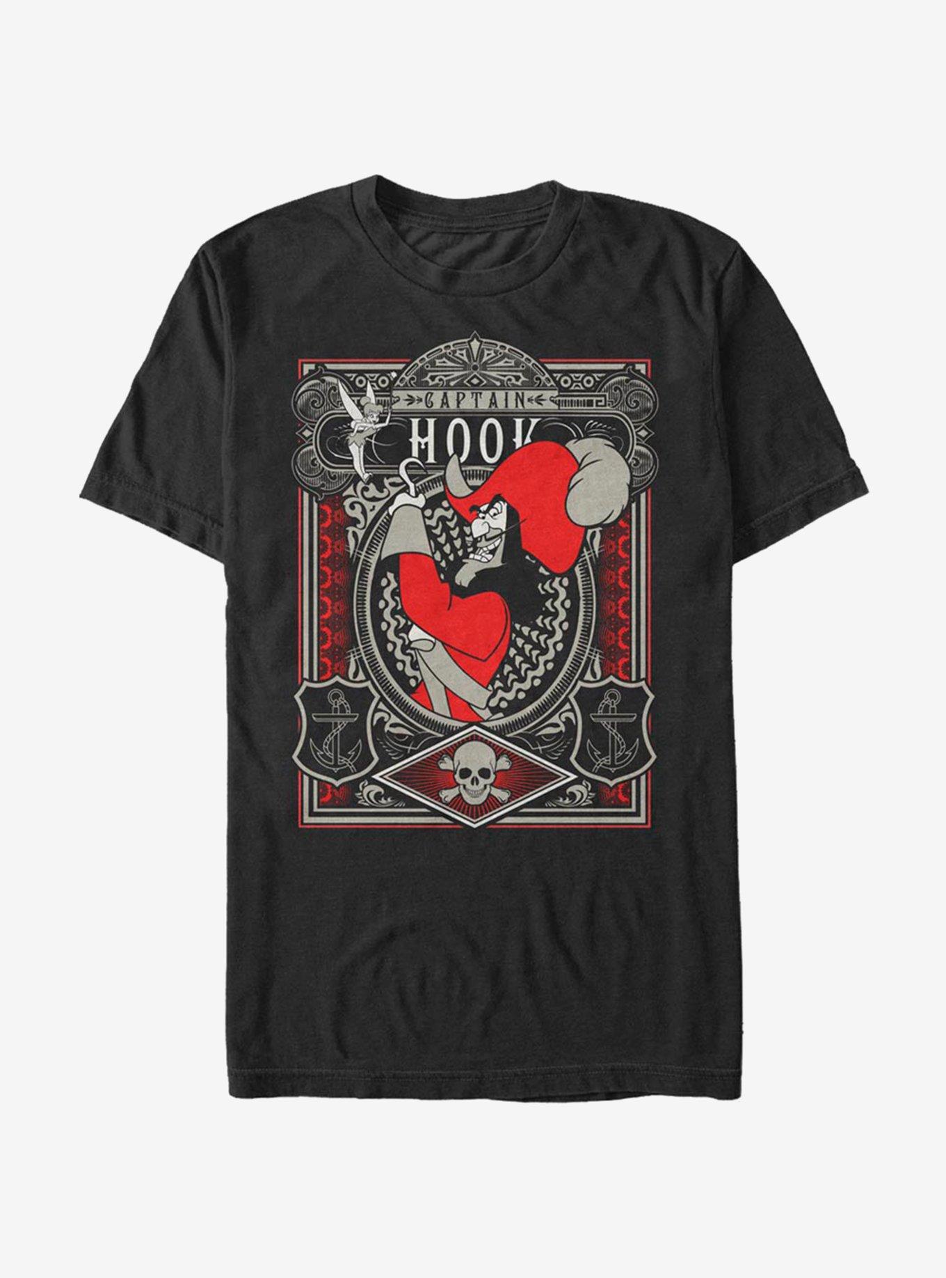 Disney Peter Pan Hook Poster T-Shirt, , hi-res
