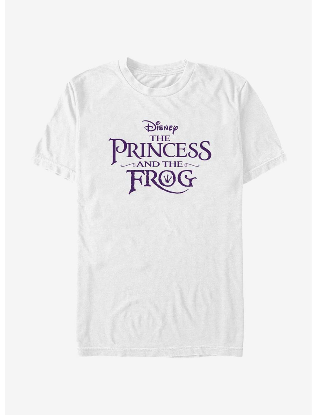 Disney The Princess and The Frog Princess Frog Logo T-Shirt, WHITE, hi-res