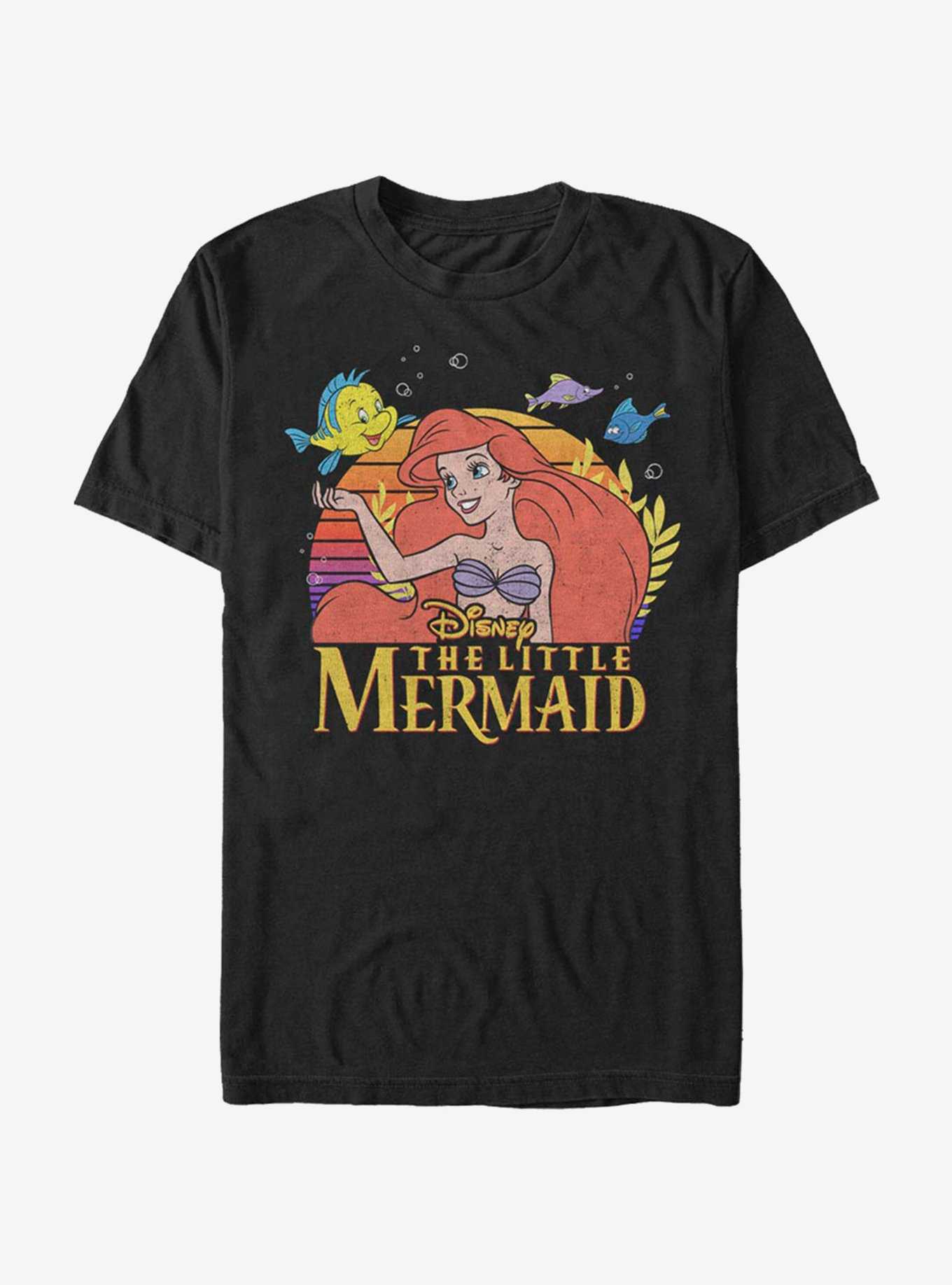 Disney Little Mermaid Logo Title T-Shirt, , hi-res