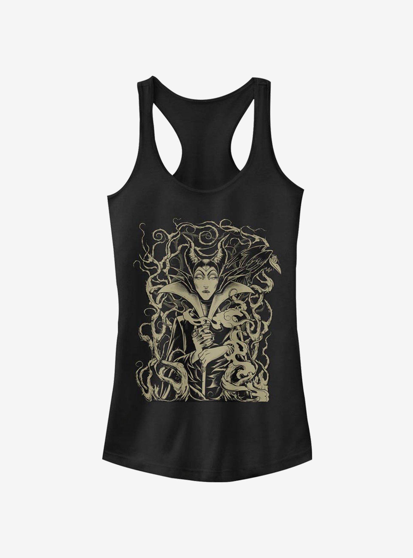 Disney Sleeping Beauty Curse Of Maleficent Girls Tank, BLACK, hi-res