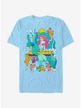 Disney Little Mermaid Mermaid Jam T-Shirt, LT BLUE, hi-res