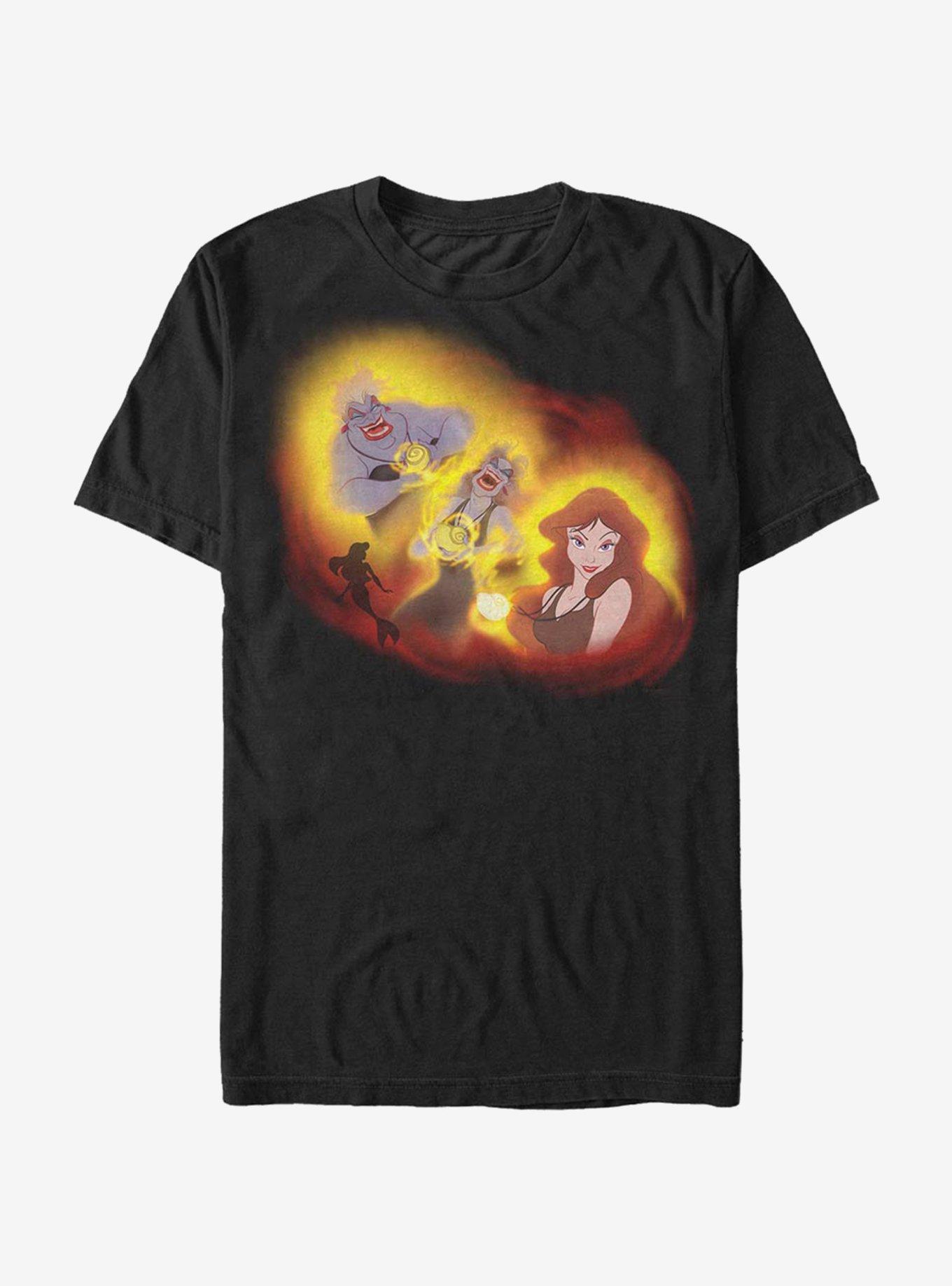 Disney Little Mermaid Tentacle Reassignment T-Shirt, BLACK, hi-res