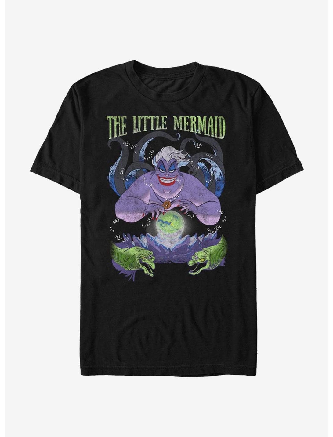 Disney Little Mermaid Ursula Charm T-Shirt, BLACK, hi-res