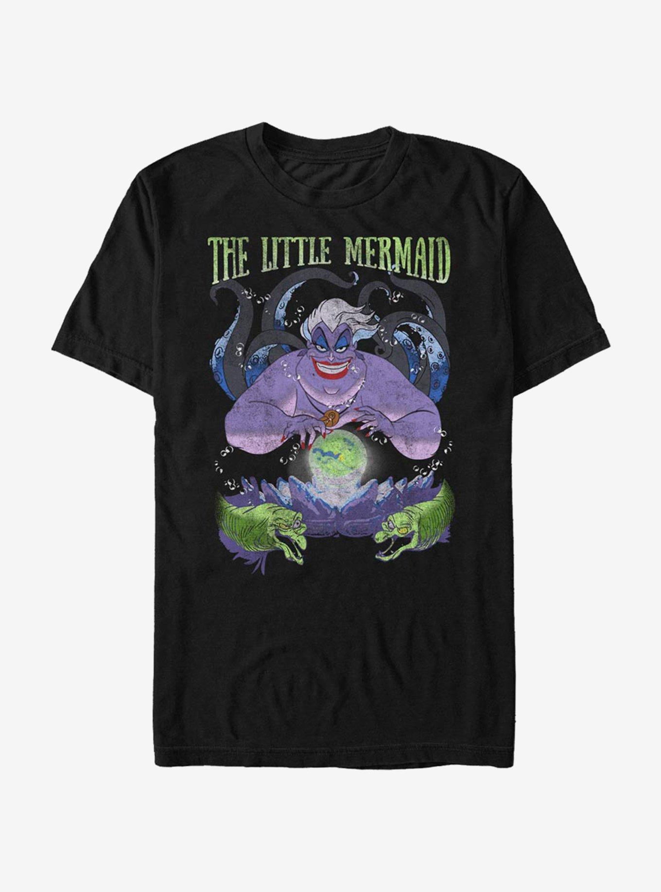 Disney Little Mermaid Ursula Charm T-Shirt, BLACK, hi-res