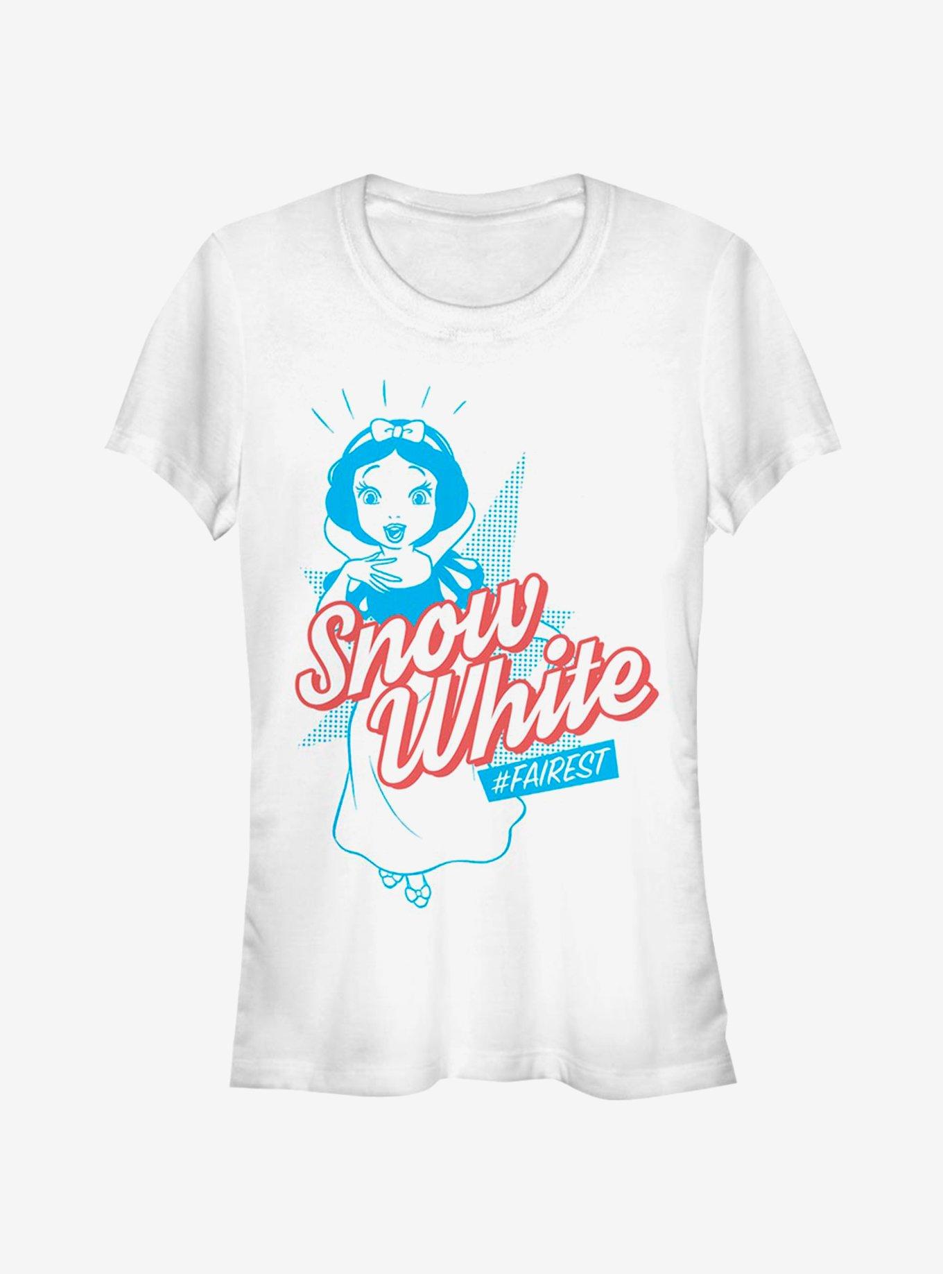 Disney Snow White Snow Pop Girls T-Shirt, WHITE, hi-res
