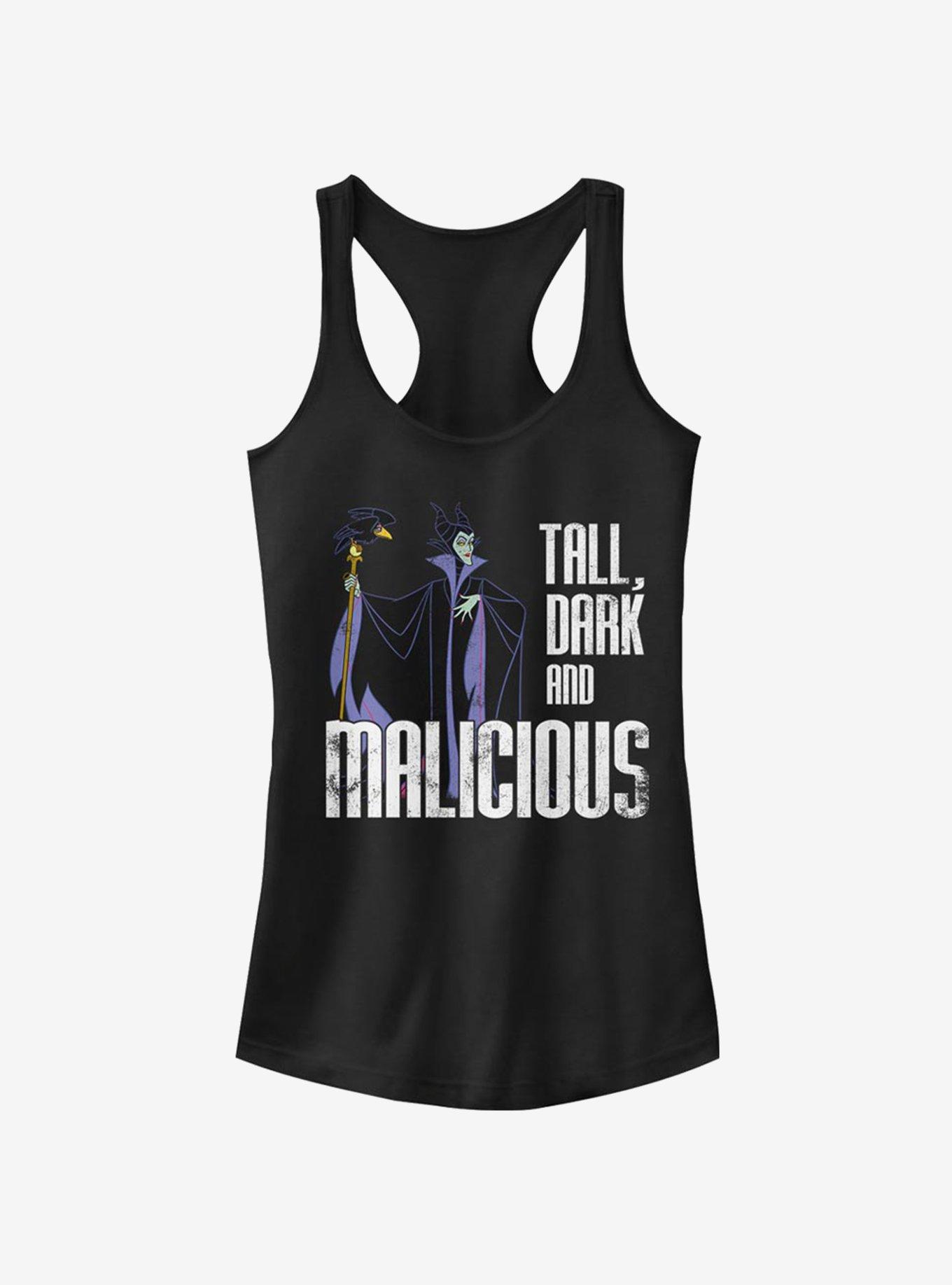 Disney Sleeping Beauty Tall 'N Dark Girls Tank, BLACK, hi-res