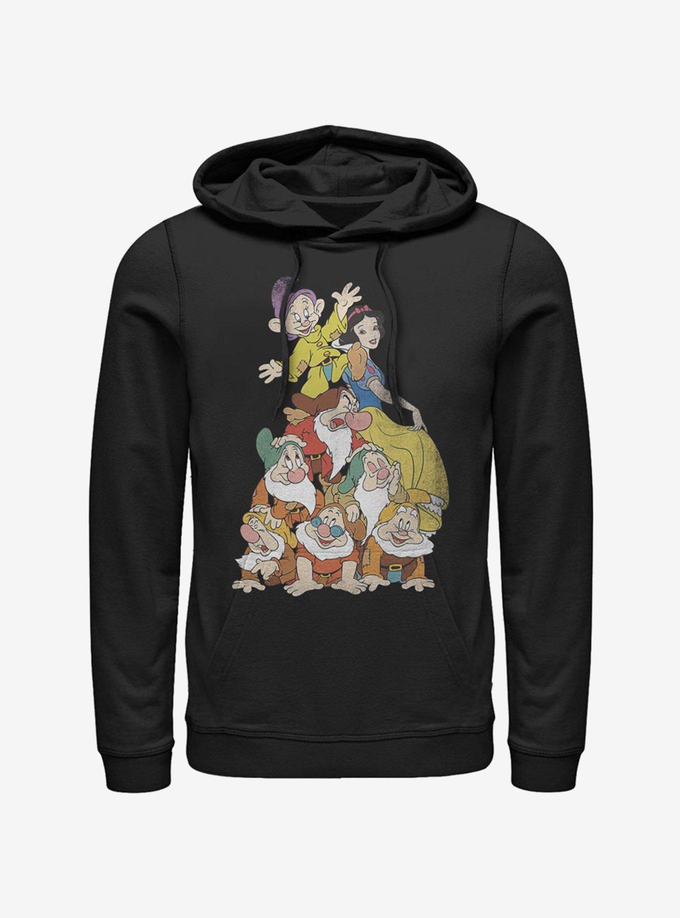 Disney Snow White Squad Dwarf Stack Hoodie, , hi-res
