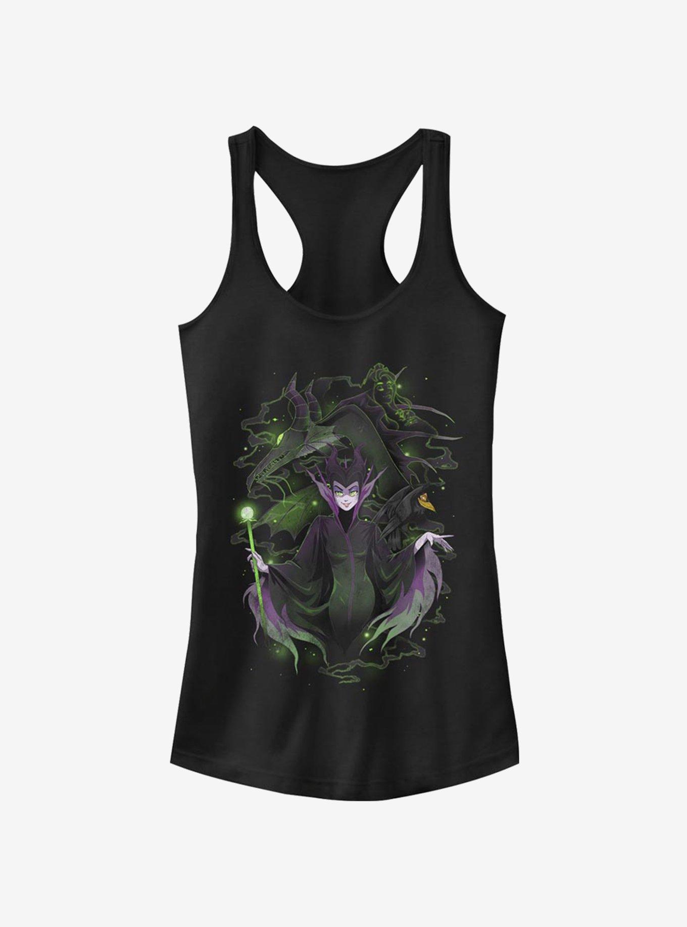 Disney Sleeping Beauty Maleficent Manga Girls Tank