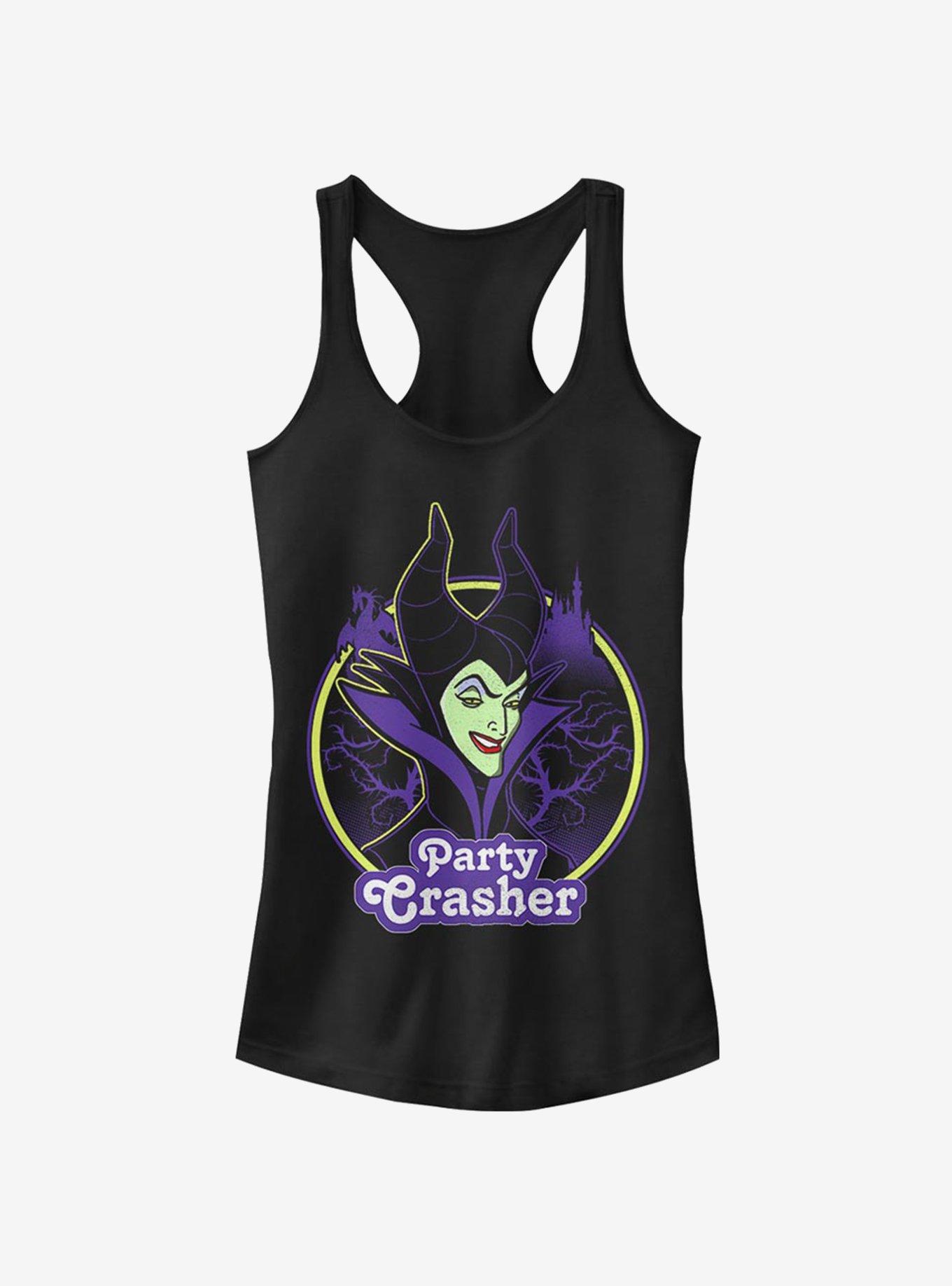 Disney Sleeping Beauty Party Crasher Girls Tank, BLACK, hi-res