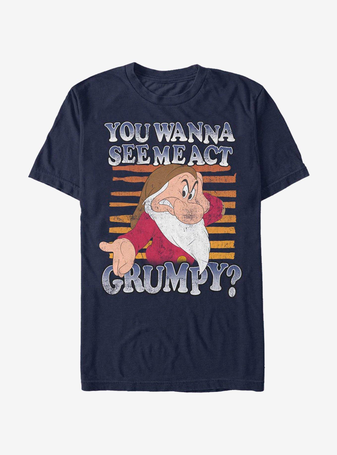 Disney Snow White Act Grumpy T-Shirt, , hi-res