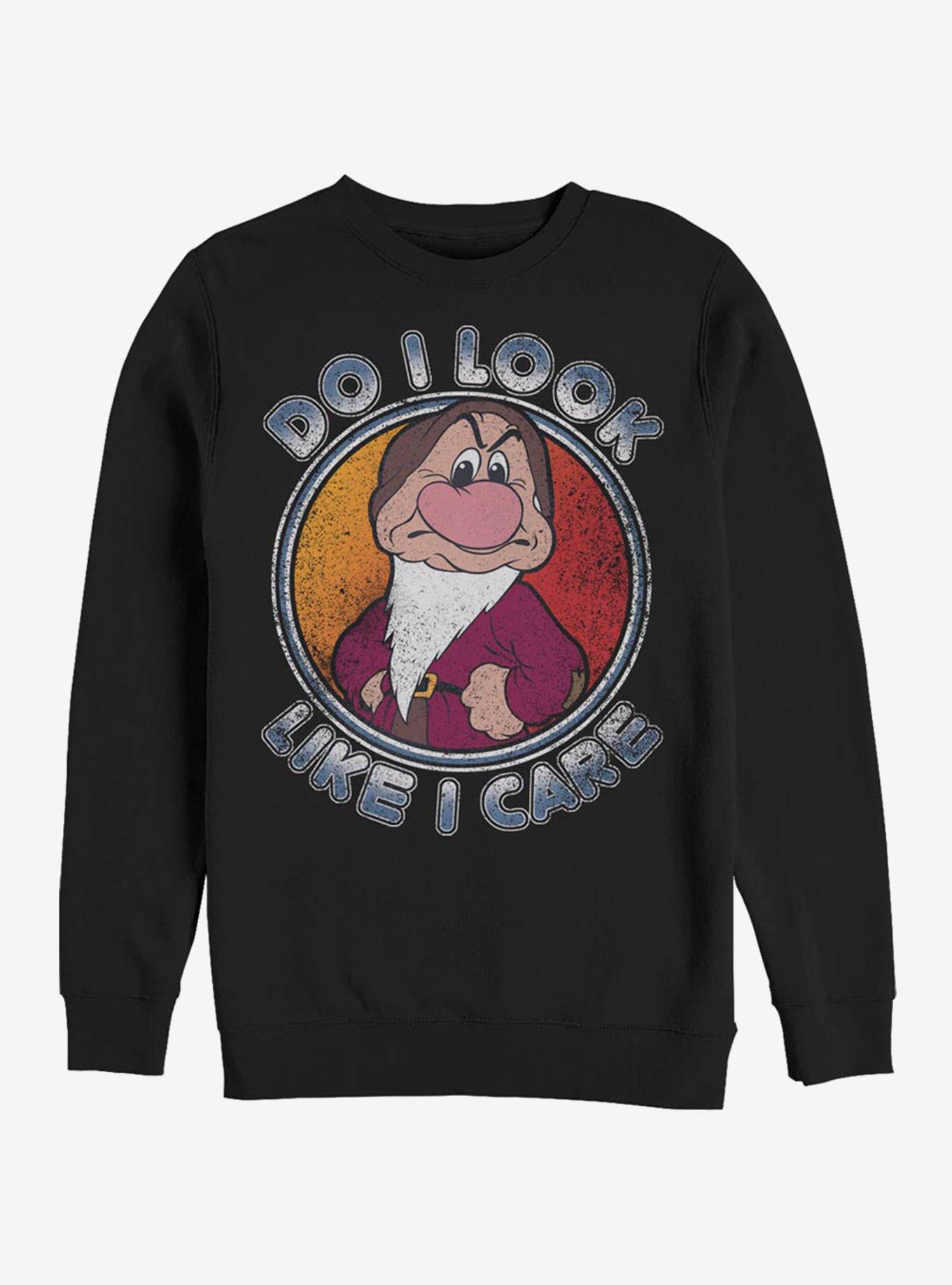 Disney Snow White Cares Not Sweatshirt, , hi-res