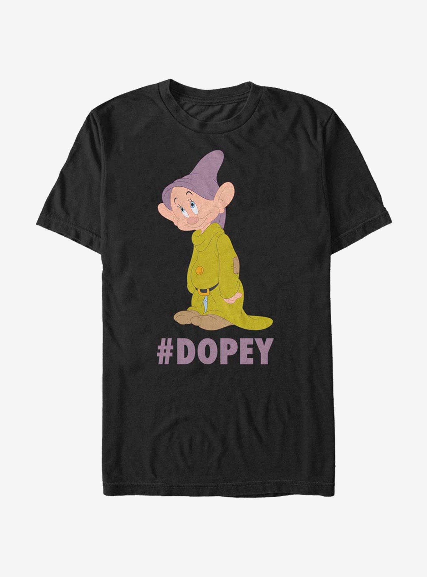 Disney Snow White Hashtag Dope T-Shirt, BLACK, hi-res