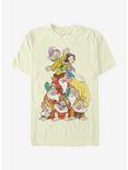 Disney Snow White Squad Dwarf Stack T-Shirt, NATURAL, hi-res