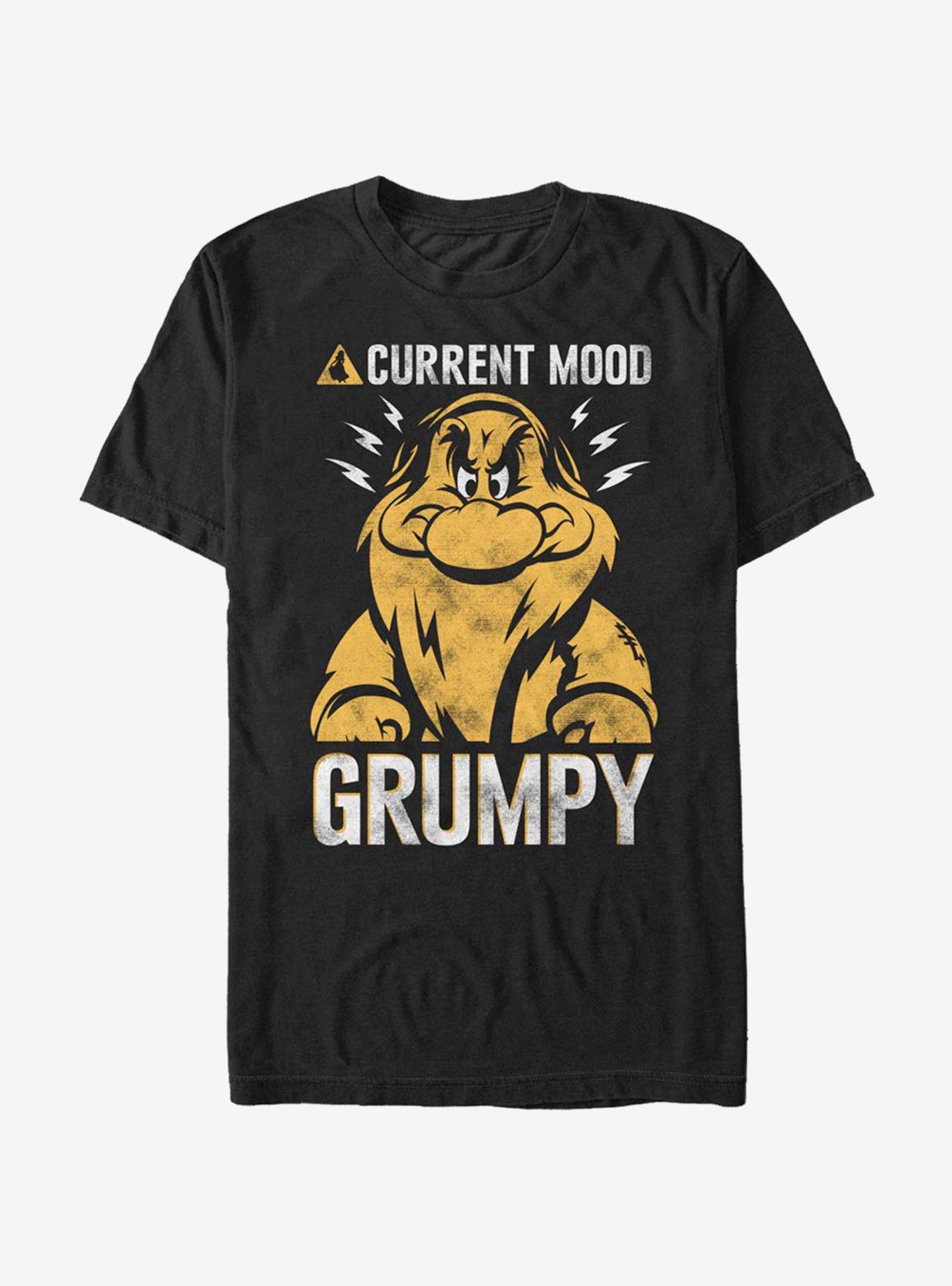 Disney Snow White Currently Grumpy T-Shirt, BLACK, hi-res