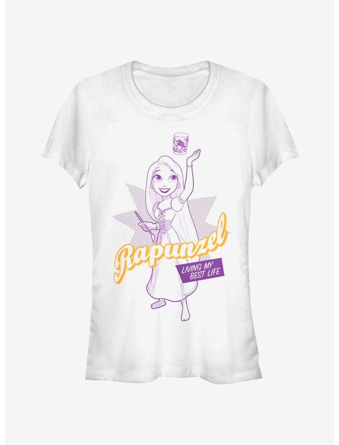 Disney Tangled Rapunzel Pop Girls T-Shirt, WHITE, hi-res
