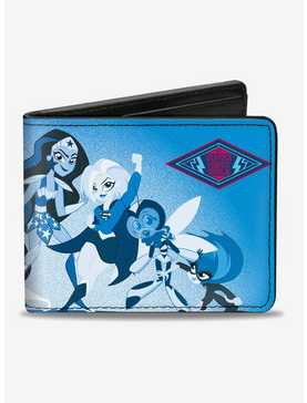 DC Comics DC Superhero Girls Character Group Pose Bi-fold Wallet, , hi-res