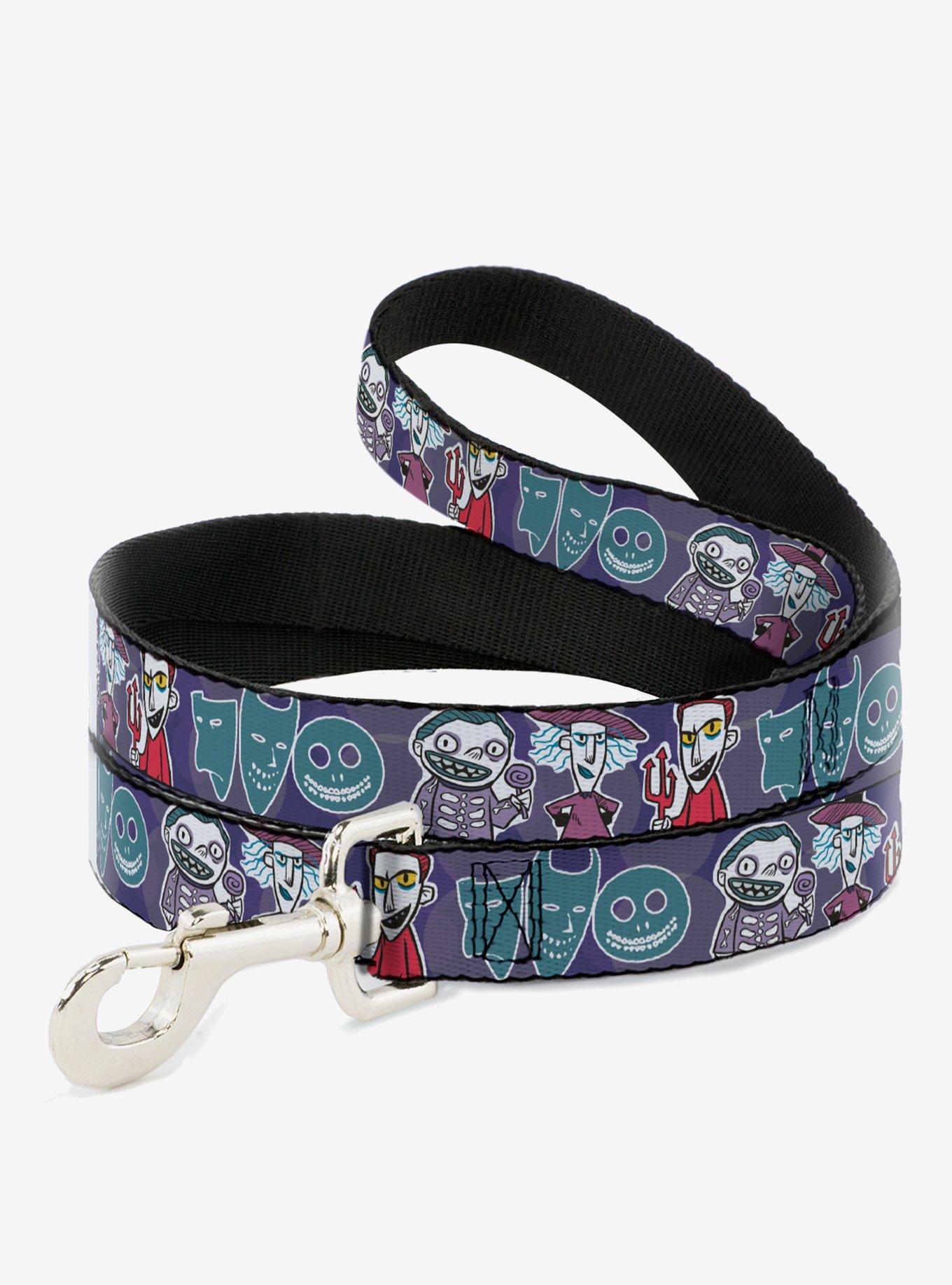 The Nightmare Before Christmas Lock Shock Barrel Pose And Masks Dog Leash, , hi-res