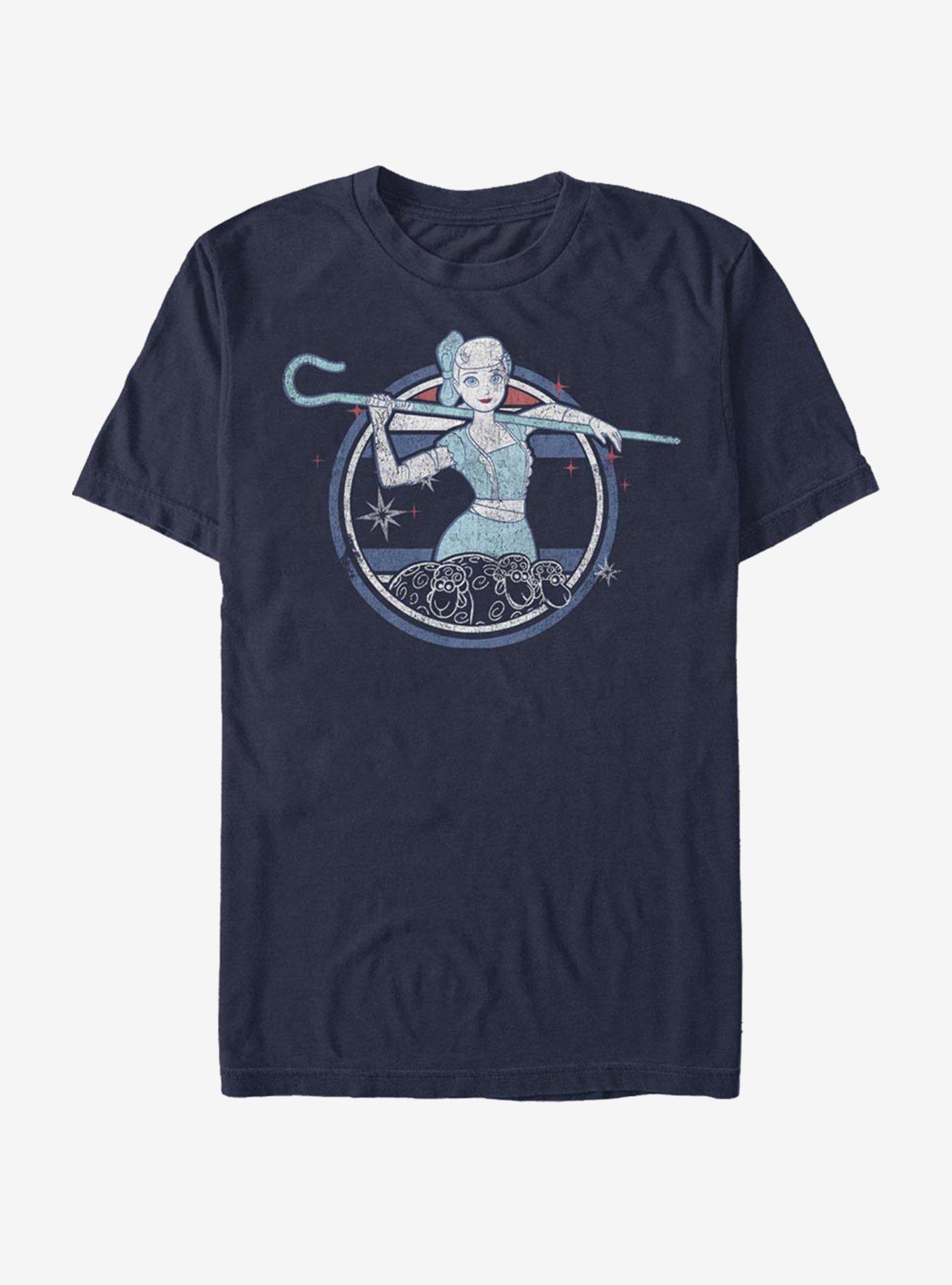 Disney Pixar Toy Story 4 American Bo Peep T-Shirt, NAVY HTR, hi-res