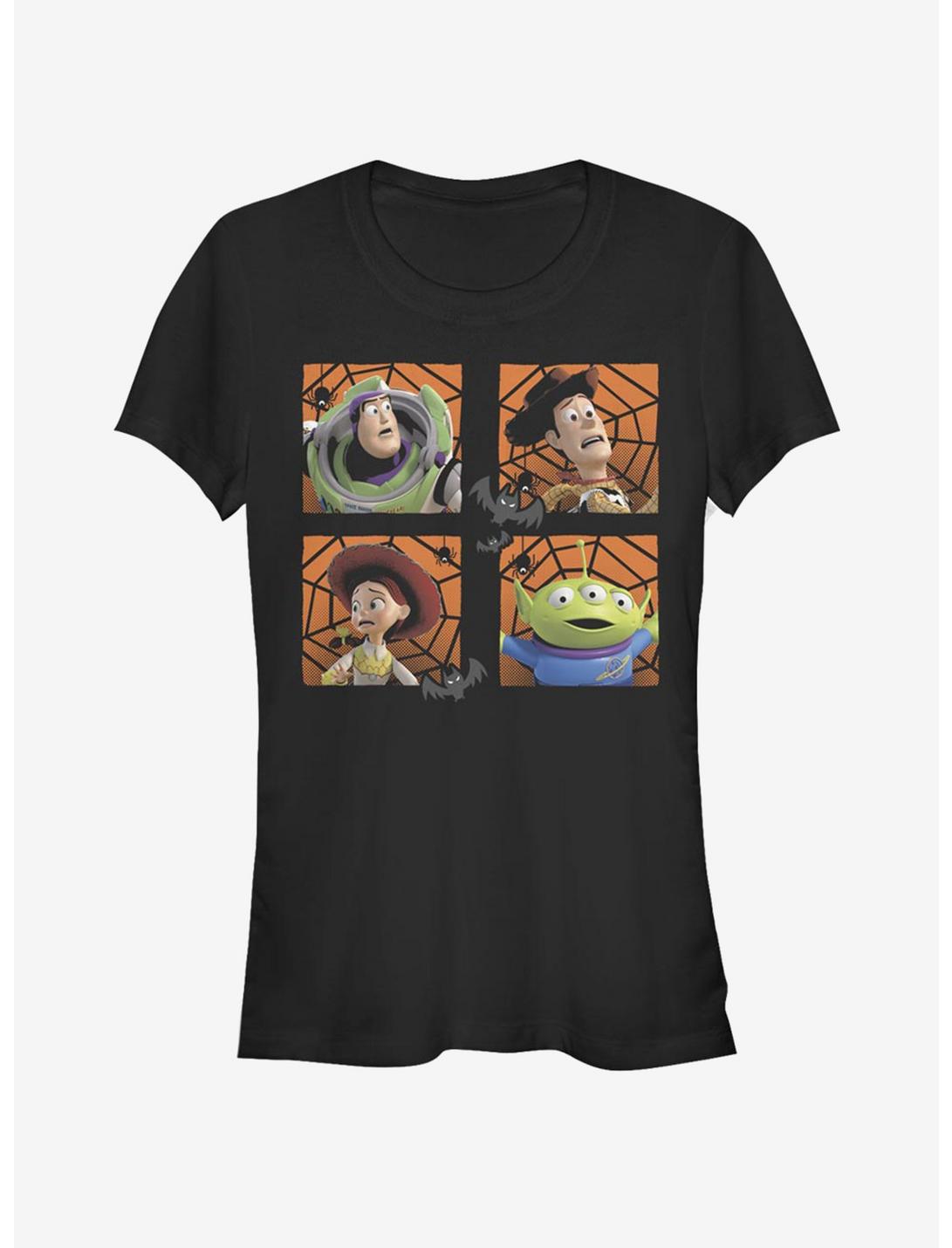 Disney Pixar Toy Story Halloween Four Square Girls T-Shirt, BLACK, hi-res