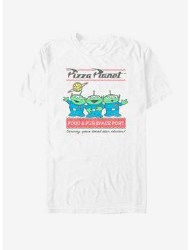 Disney Pixar Toy Story Pizza Planet Surf T-Shirt, WHITE, hi-res