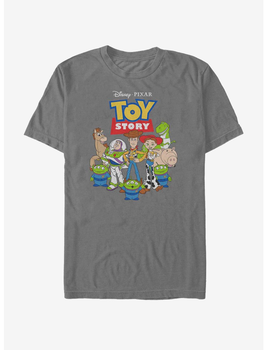 Disney Pixar Toy Story Toy GroUp T-Shirt, CHARCOAL, hi-res