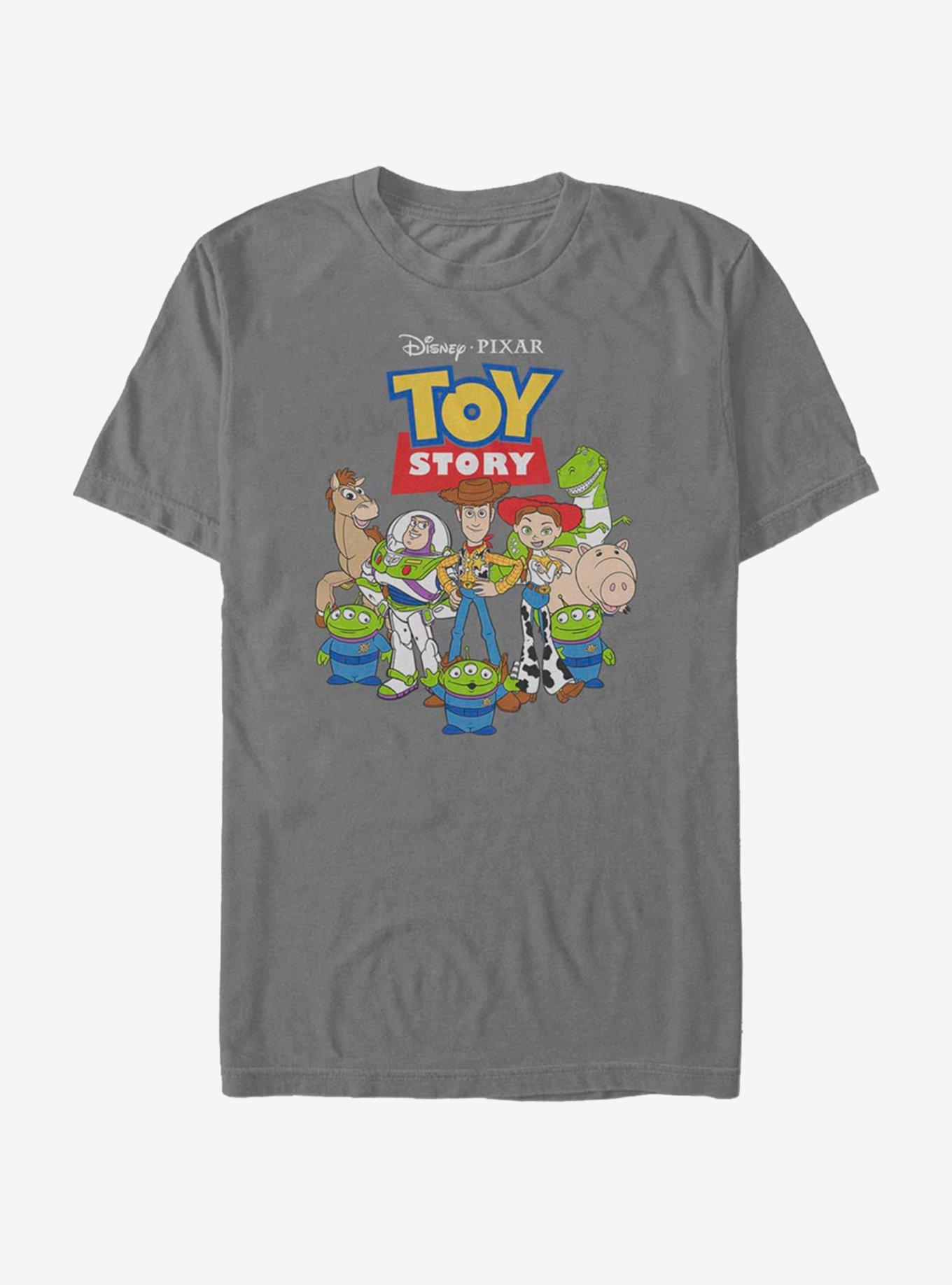 Disney Pixar Toy Story Toy GroUp T-Shirt, CHARCOAL, hi-res
