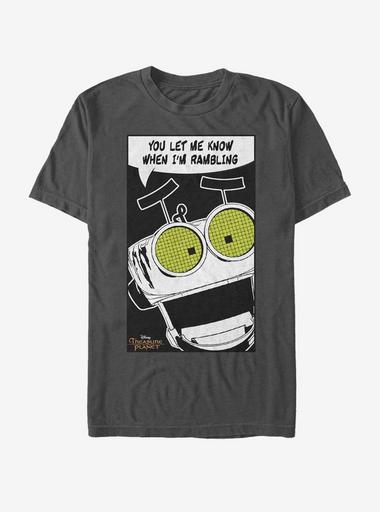 Disney Treasure Planet Rambling T-Shirt - GREY | Hot Topic