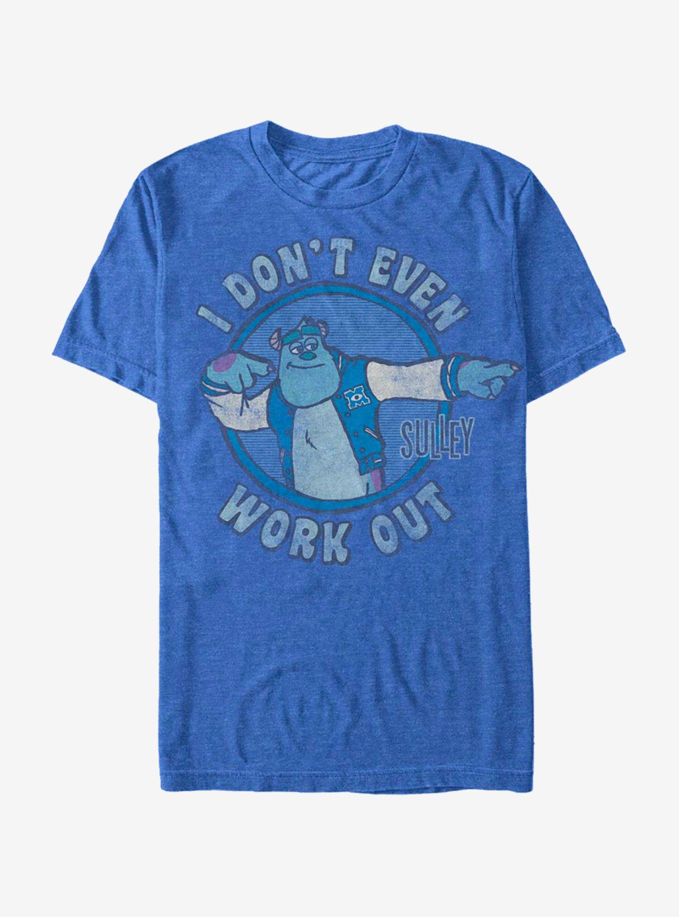 Disney Pixar Monsters University Don'T Workout T-Shirt