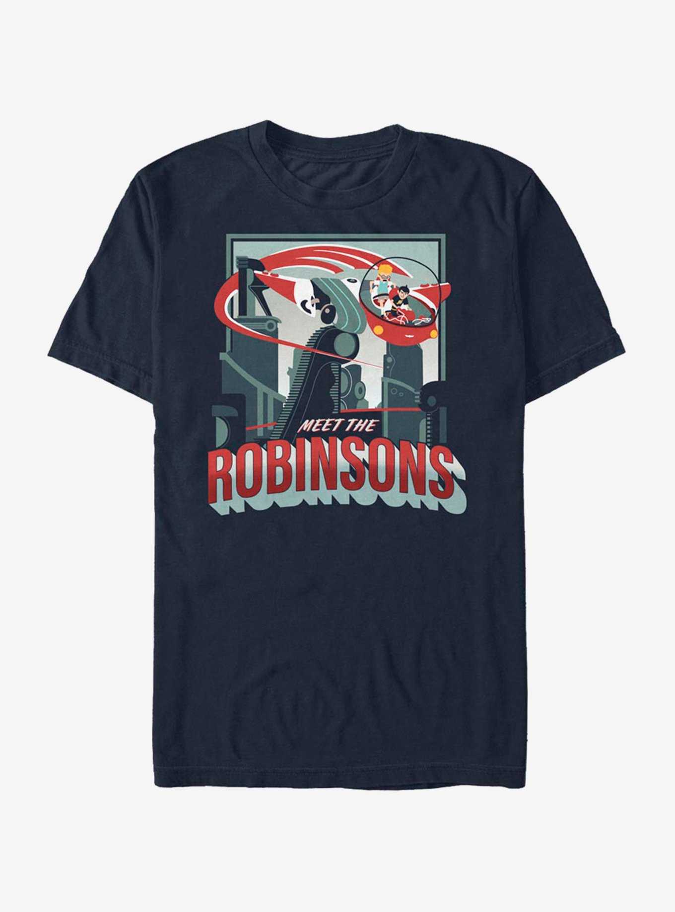 Disney Meet The Robinsons Retro Future Poster T-Shirt, , hi-res