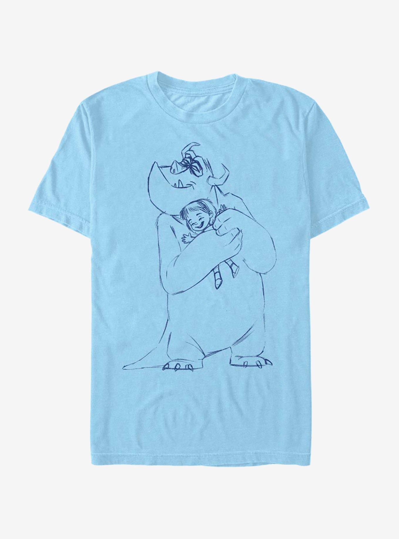 Disney Pixar Monsters University Kitty Boo Hug T-Shirt, LT BLUE, hi-res