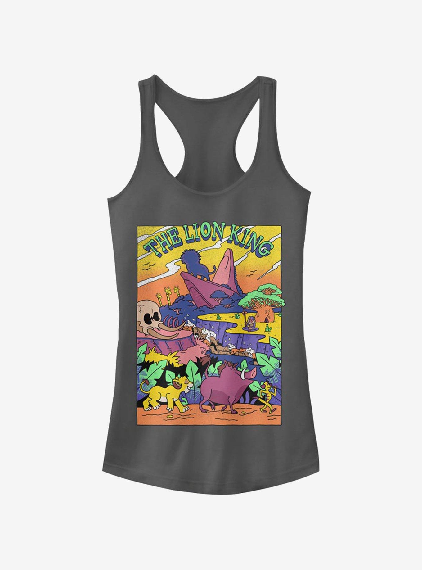 Disney The Lion King Lion Legend Girls Tank, CHARCOAL, hi-res