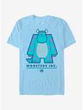 Disney Pixar Monsters University Spooky Scary T-Shirt, LT BLUE, hi-res