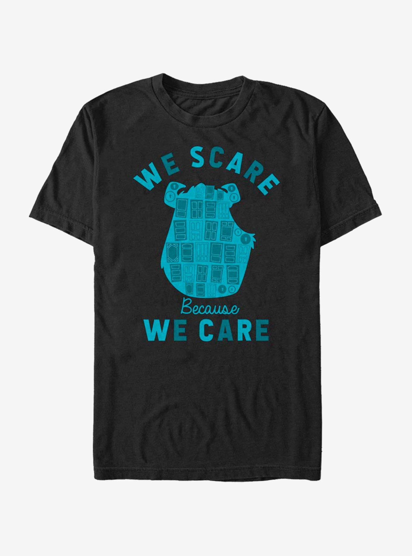 Disney Pixar Monsters University Scare For Care Sulley T-Shirt, BLACK, hi-res