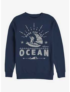 Disney Moana Made For The Ocean Crew Sweatshirt, , hi-res