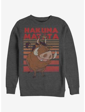 Disney The Lion King Classic Hakuna Matata Crew Sweatshirt, , hi-res