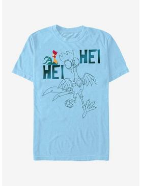Disney Moana Hei Hei Overlay T-Shirt, LT BLUE, hi-res