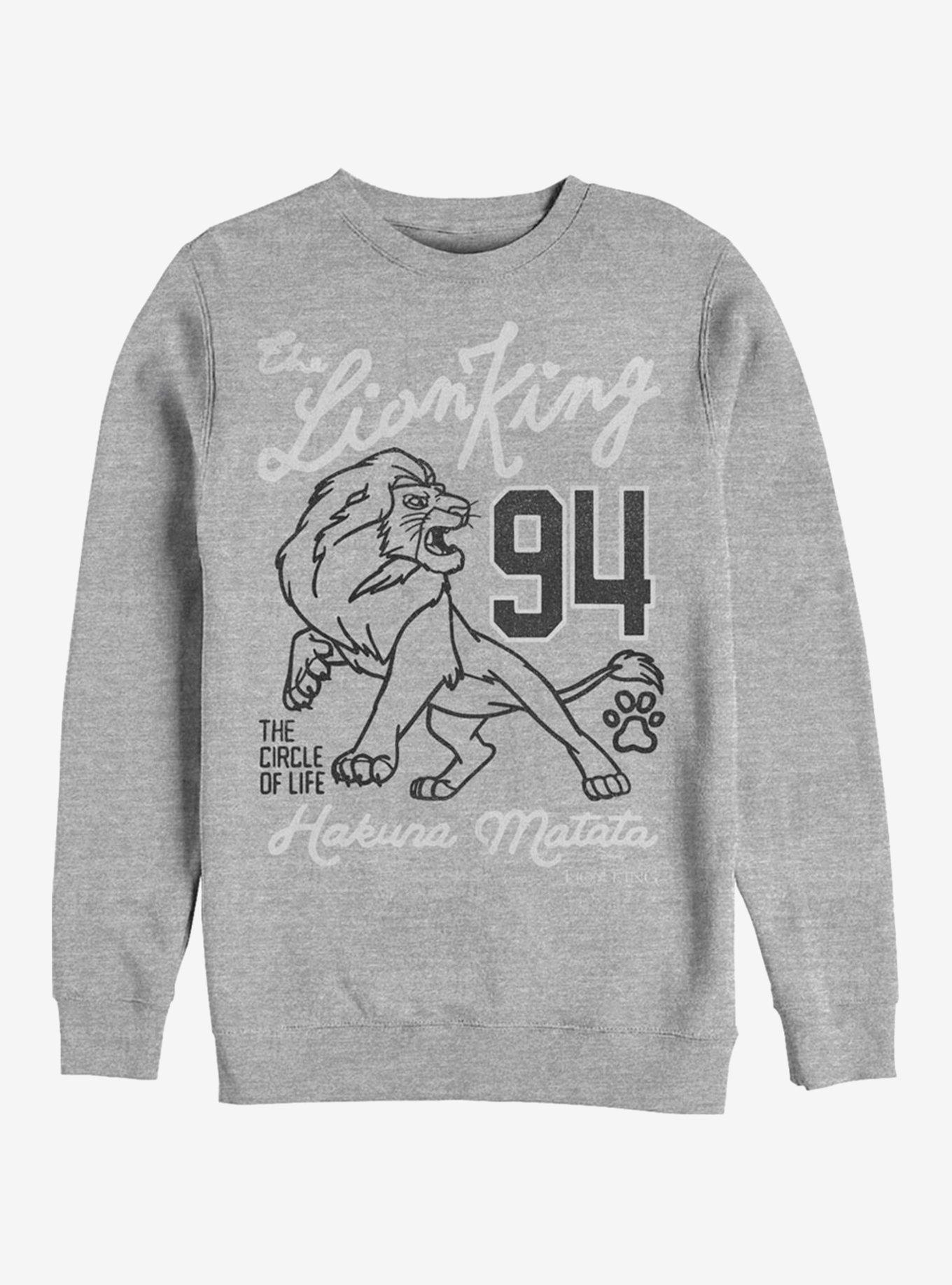 Disney The Lion King Line Crew Sweatshirt, , hi-res