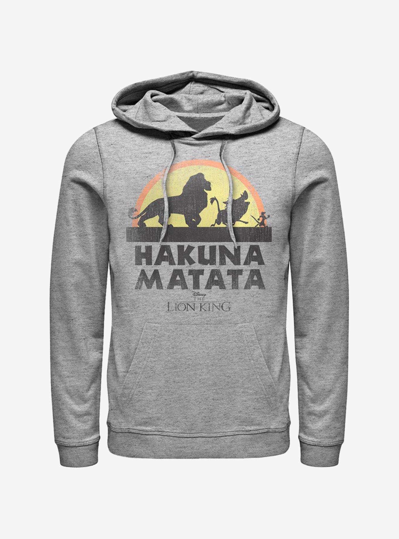 Disney The Lion King Hakuna Walk Hoodie, ATH HTR, hi-res