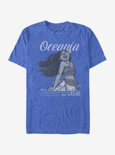 Disney Moana Oceania T-Shirt - BLUE | Hot Topic